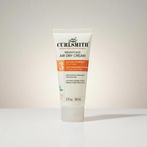 Curlsmith Weightless Air Dry Cream Leave-In Conditioner for Curly Hair 2 oz